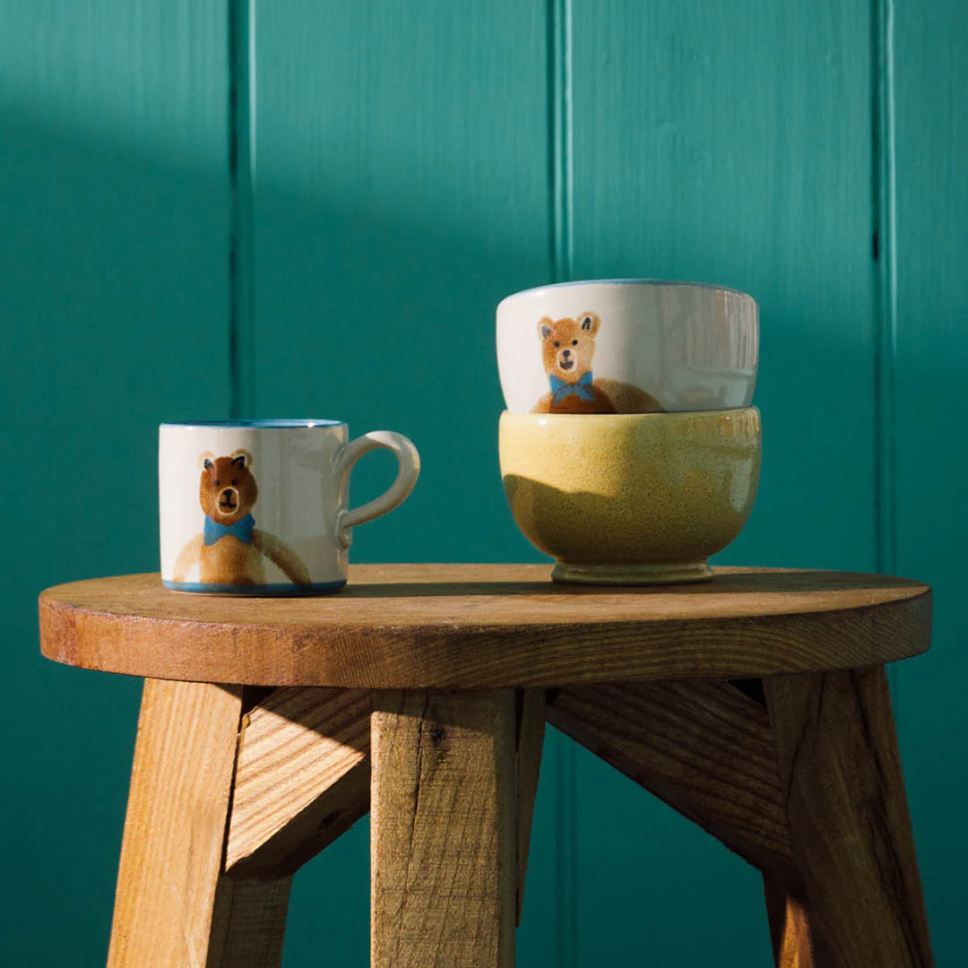 Blue Teddy Bear Small Bowl - Image 5