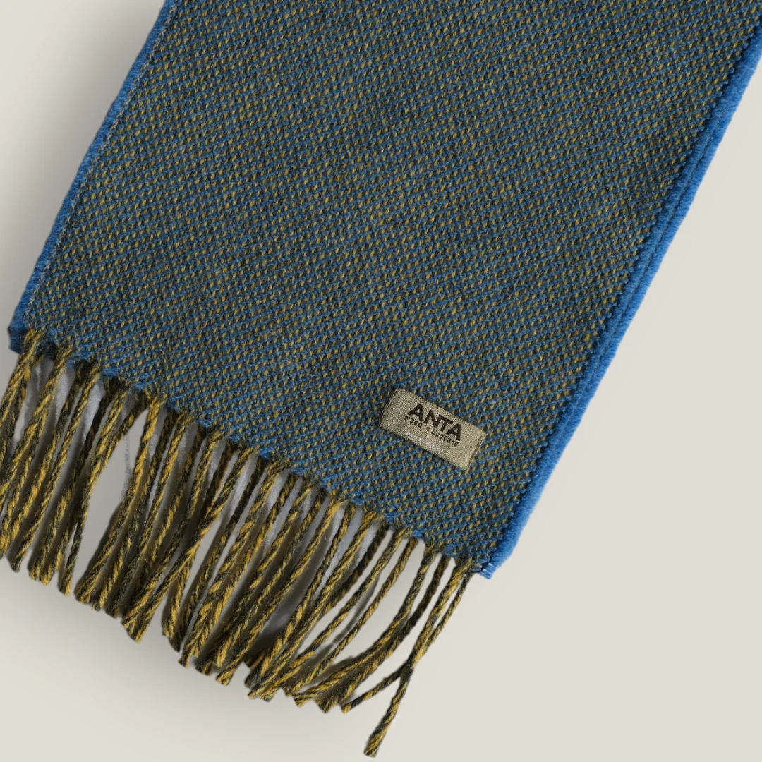 Cornflower Small Merino Scarf - Image 3