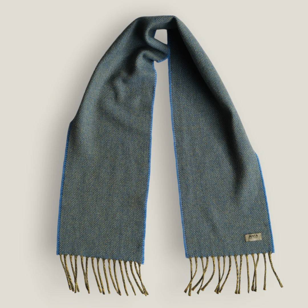 Cornflower Small Merino Scarf - Image 4
