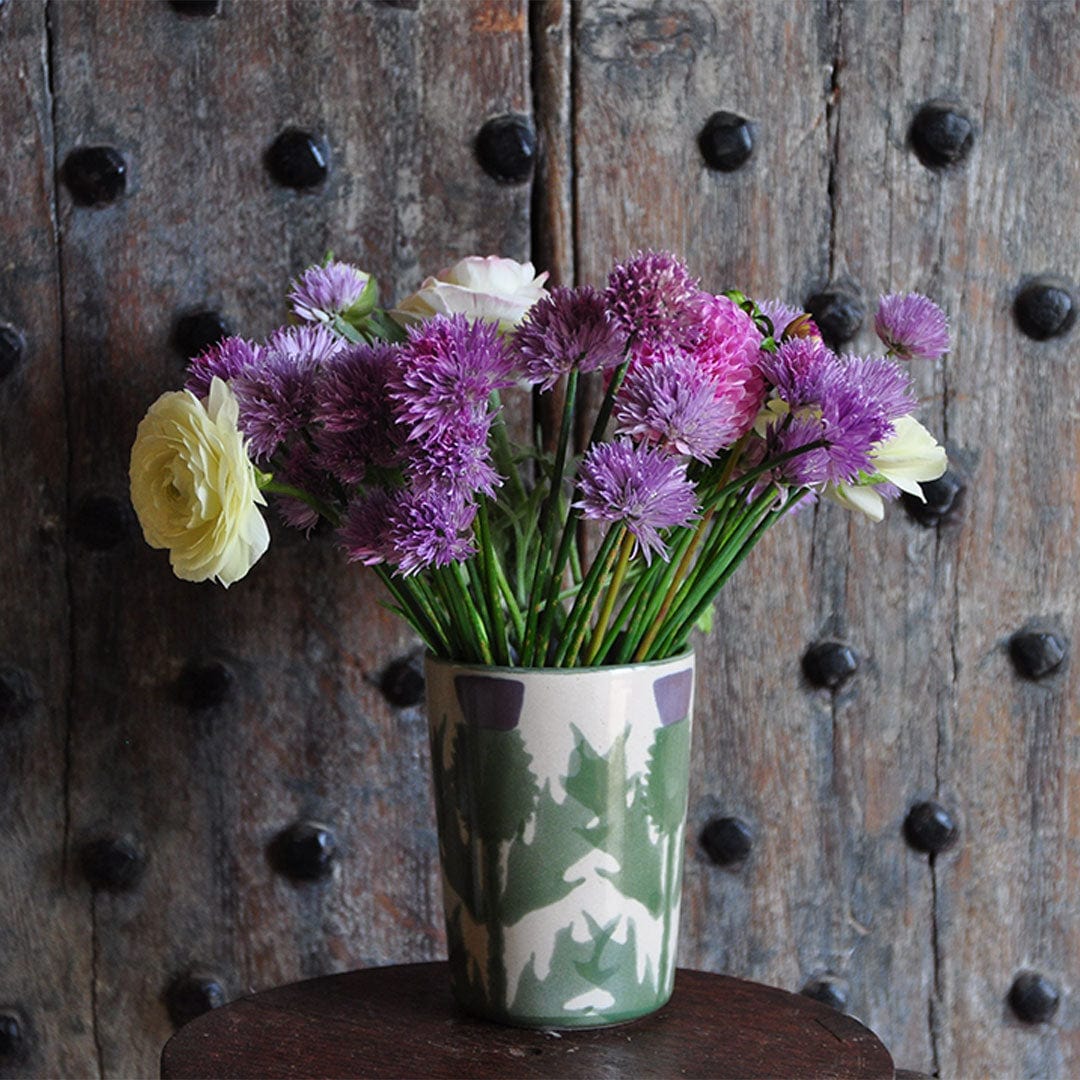 Cream Thistle Beaker - Image 2