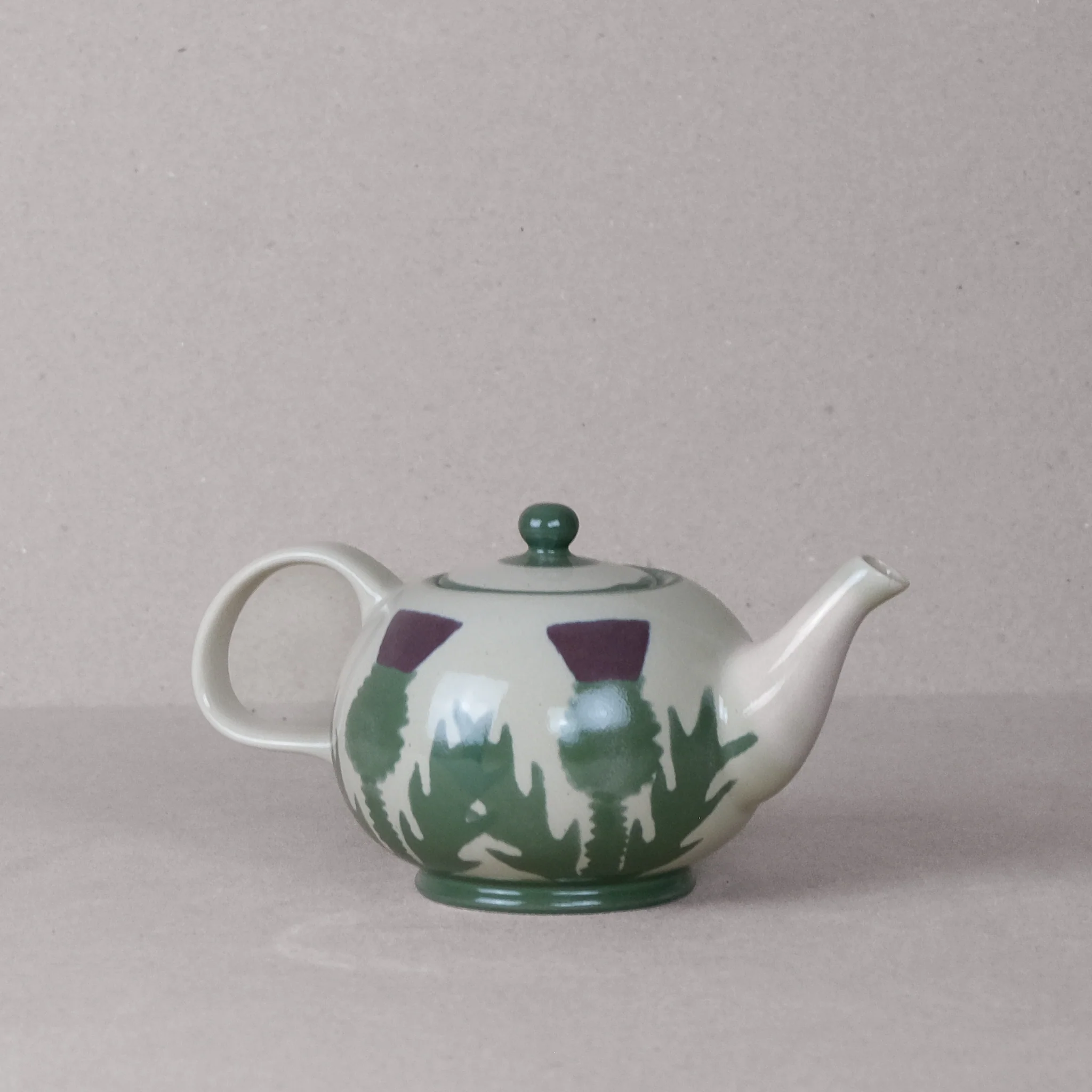Cream Thistle Small Teapot - Image 3