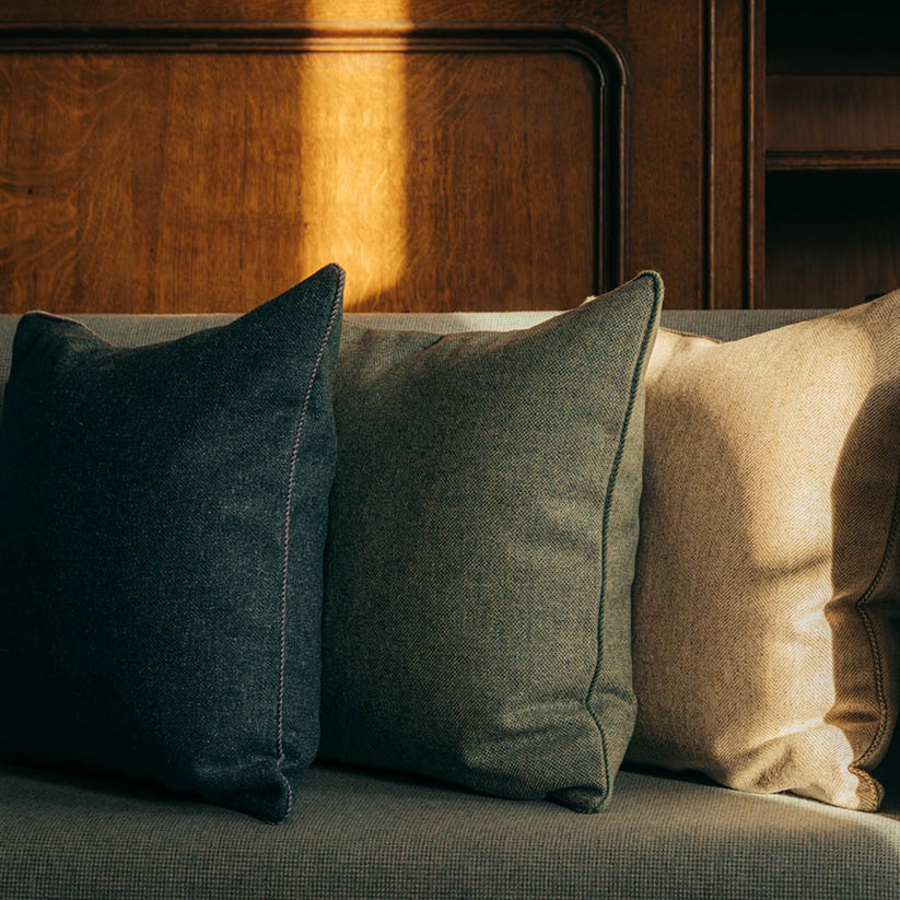Culrain Highland Tweed Zip Cushion - Image 2