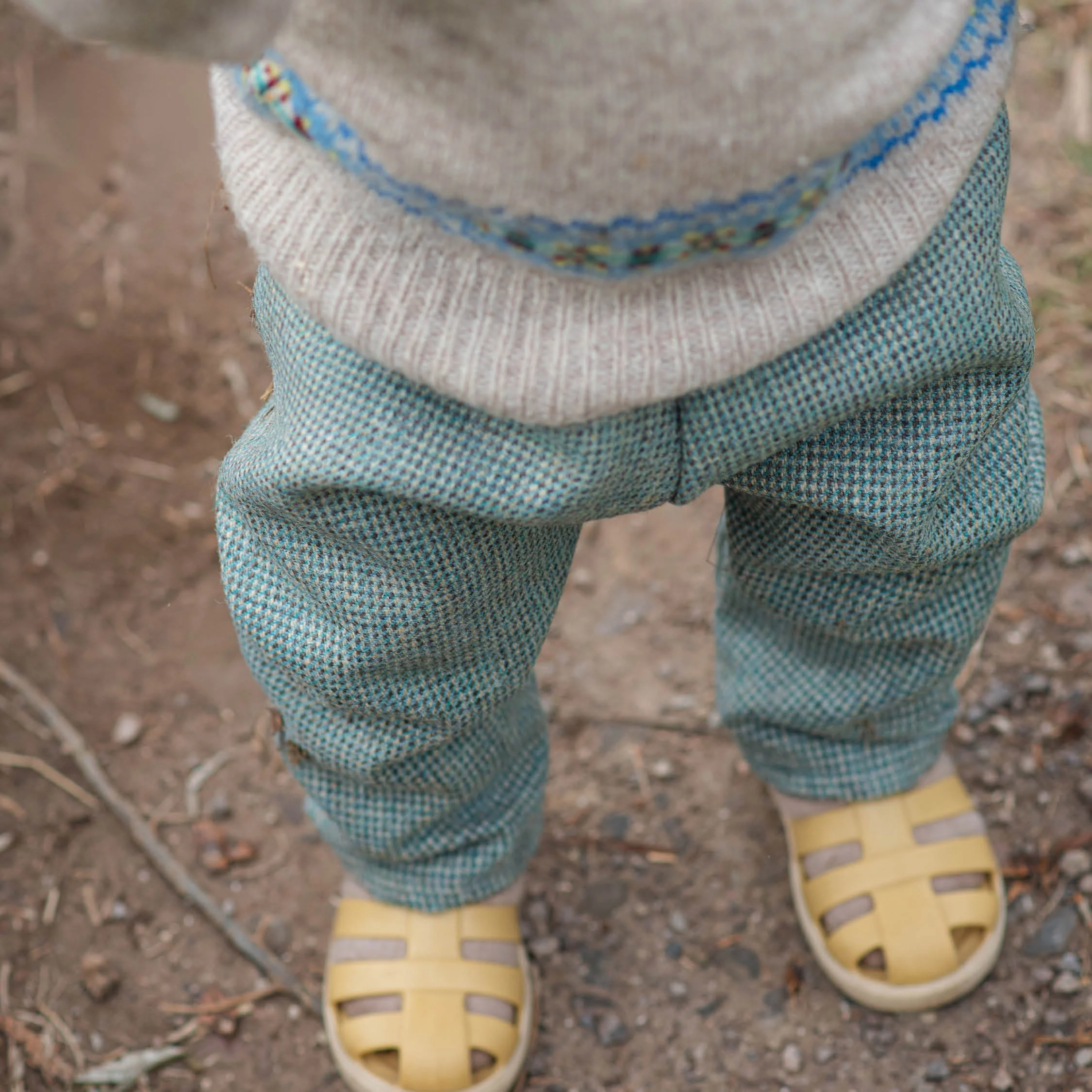 Isla Highland Tweed Baby Trousers - Image 3