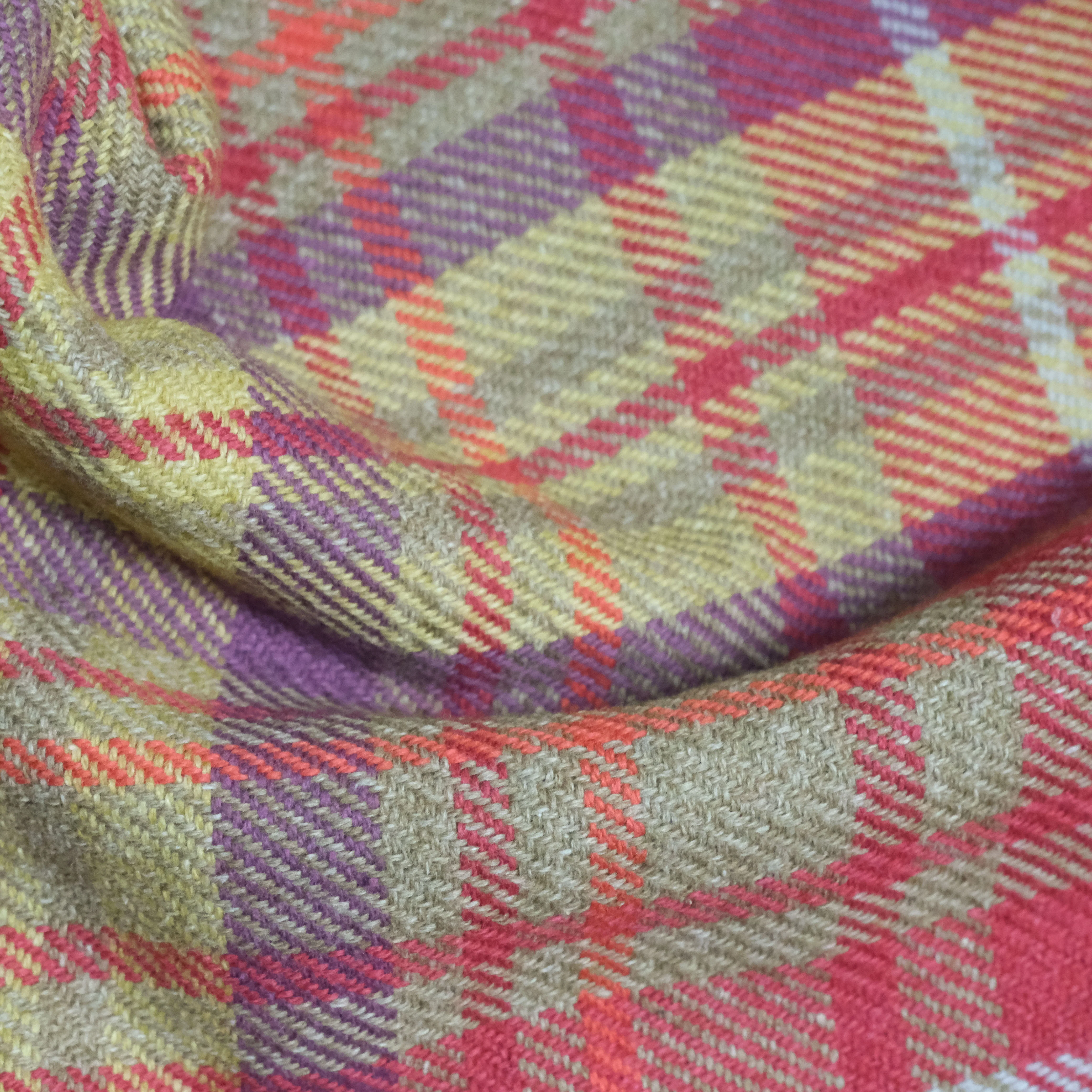 Lachie Stewart Wool Cotton Throw - Image 4