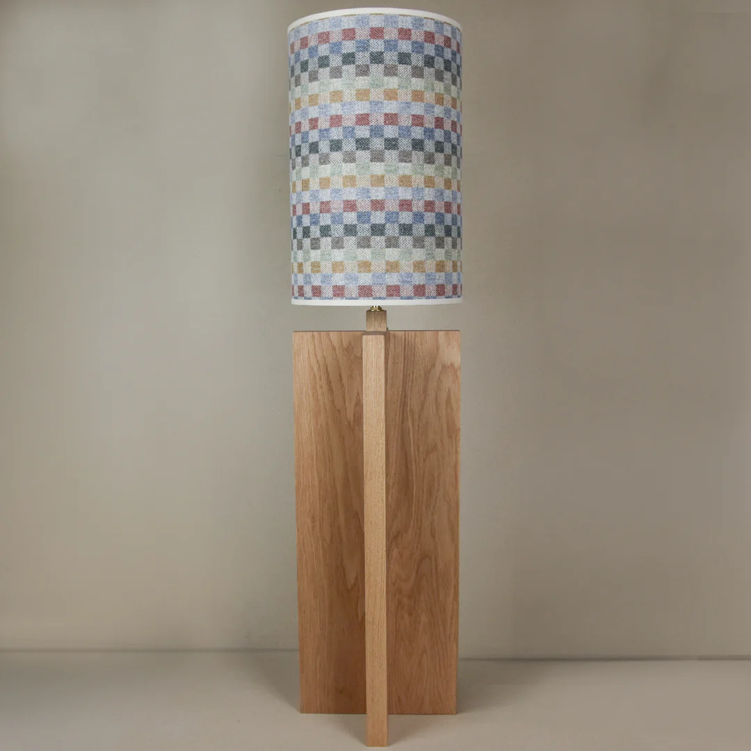 Large Oak Lamp