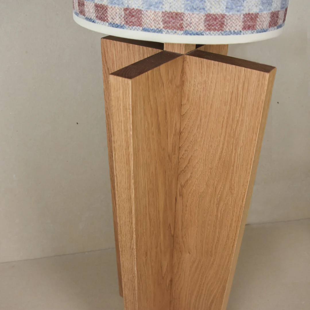 Large Oak Lamp - Image 3
