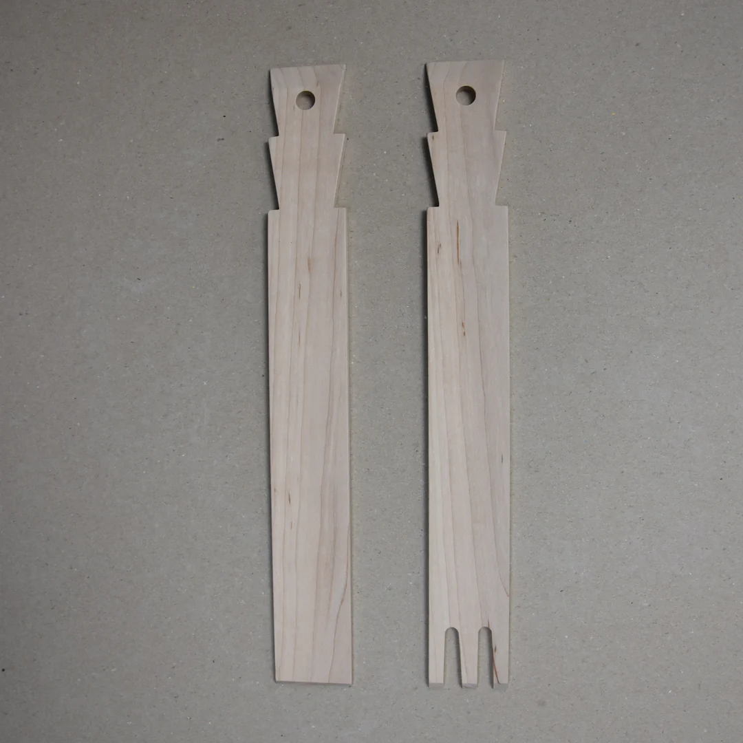 Large Thistle Top Salad Servers