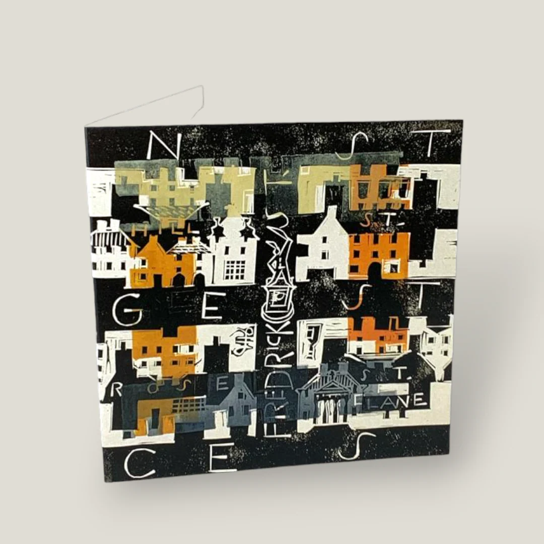 New Town Christmas Card Card Set - Image 3