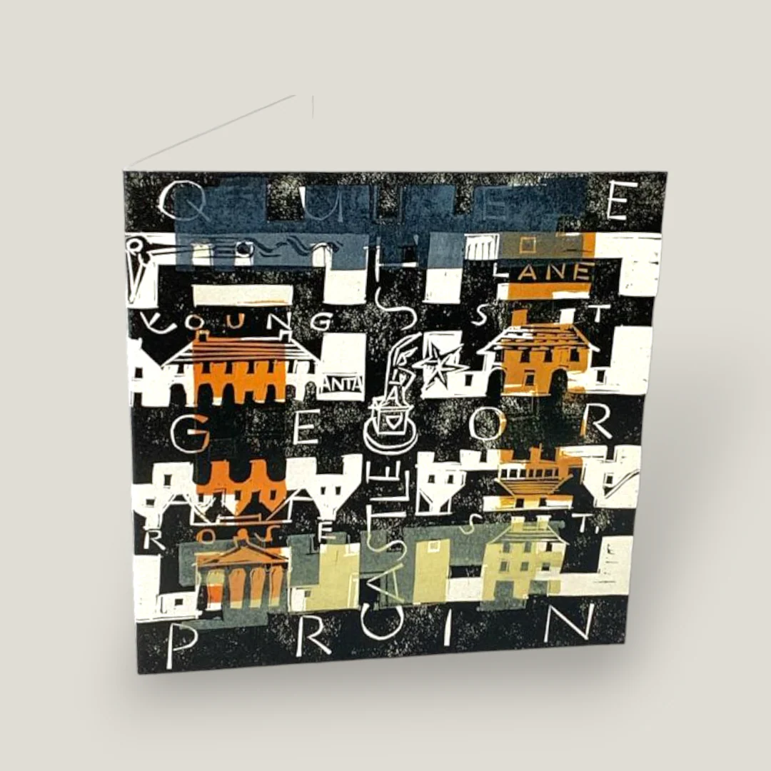 New Town Christmas Card Card Set - Image 5