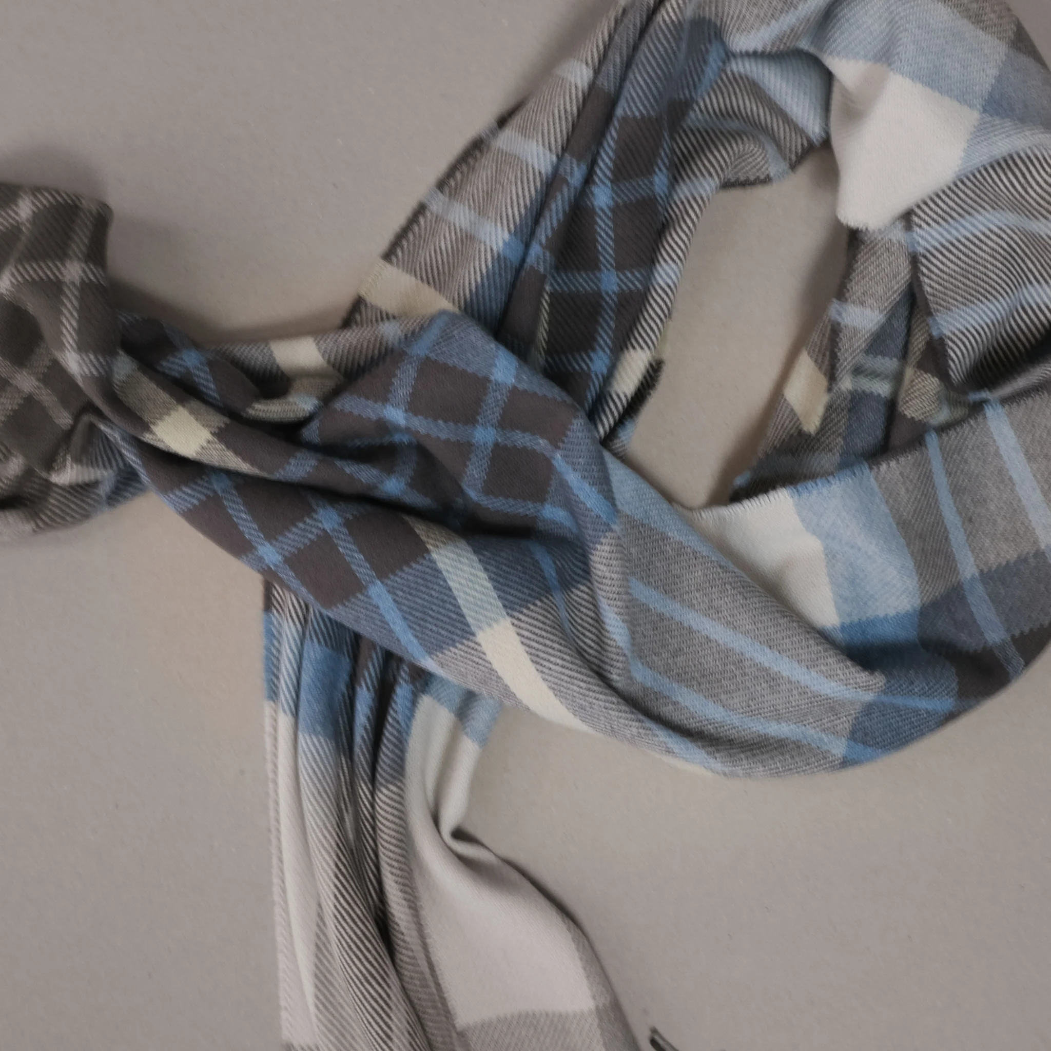 Plough Wool Cotton Blanket Scarf - Image 2