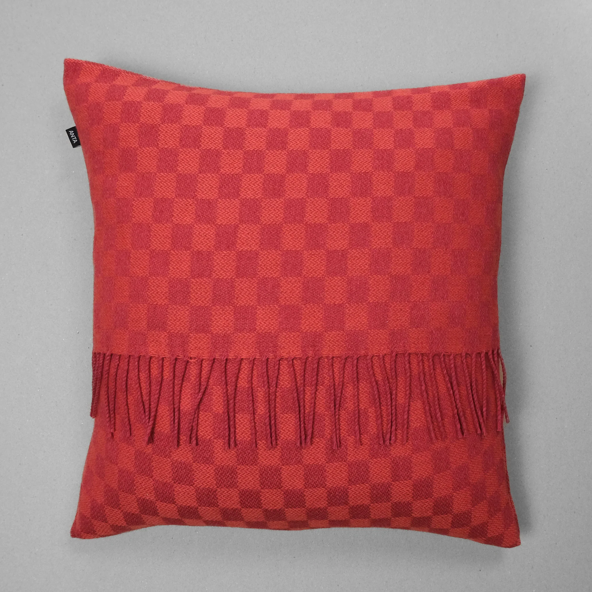 Rose Wool Cotton Cushion Cover