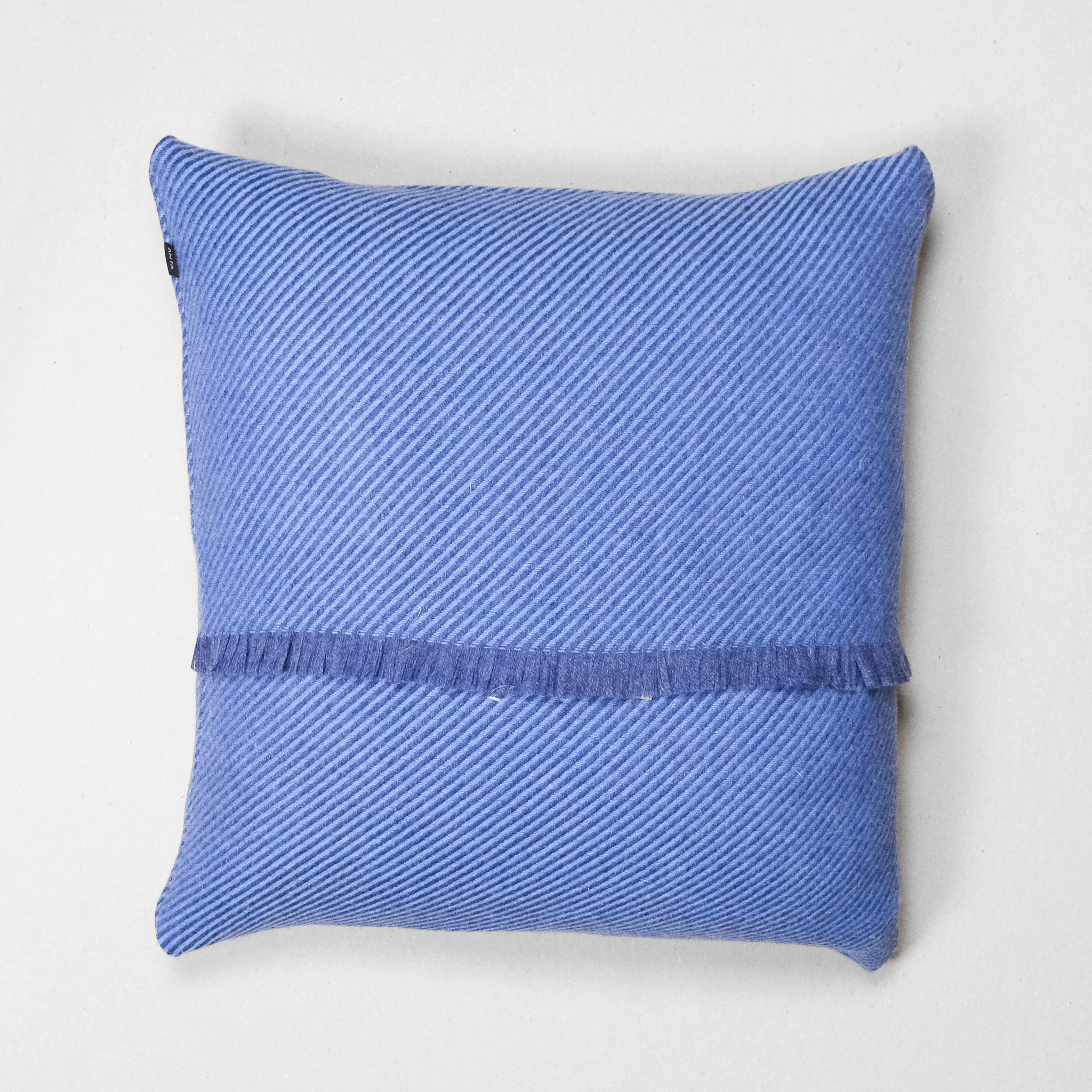 Sky Merino Fringed Cushion Cover