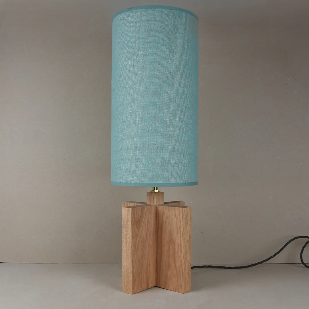 Small Oak Lamp