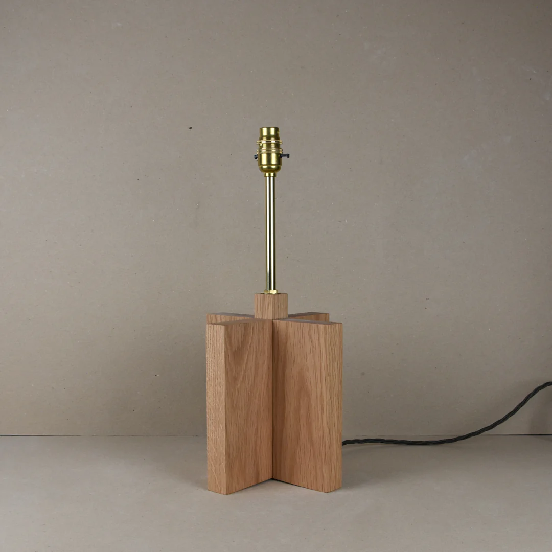 Small Oak Lamp - Image 6