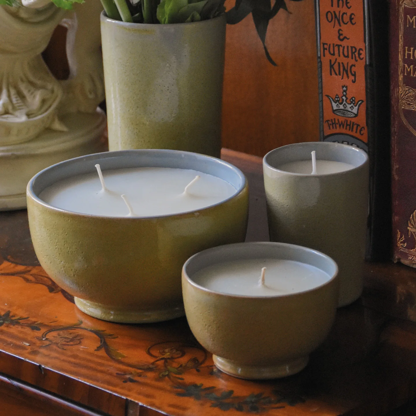 Teal Candle Beaker - Image 2