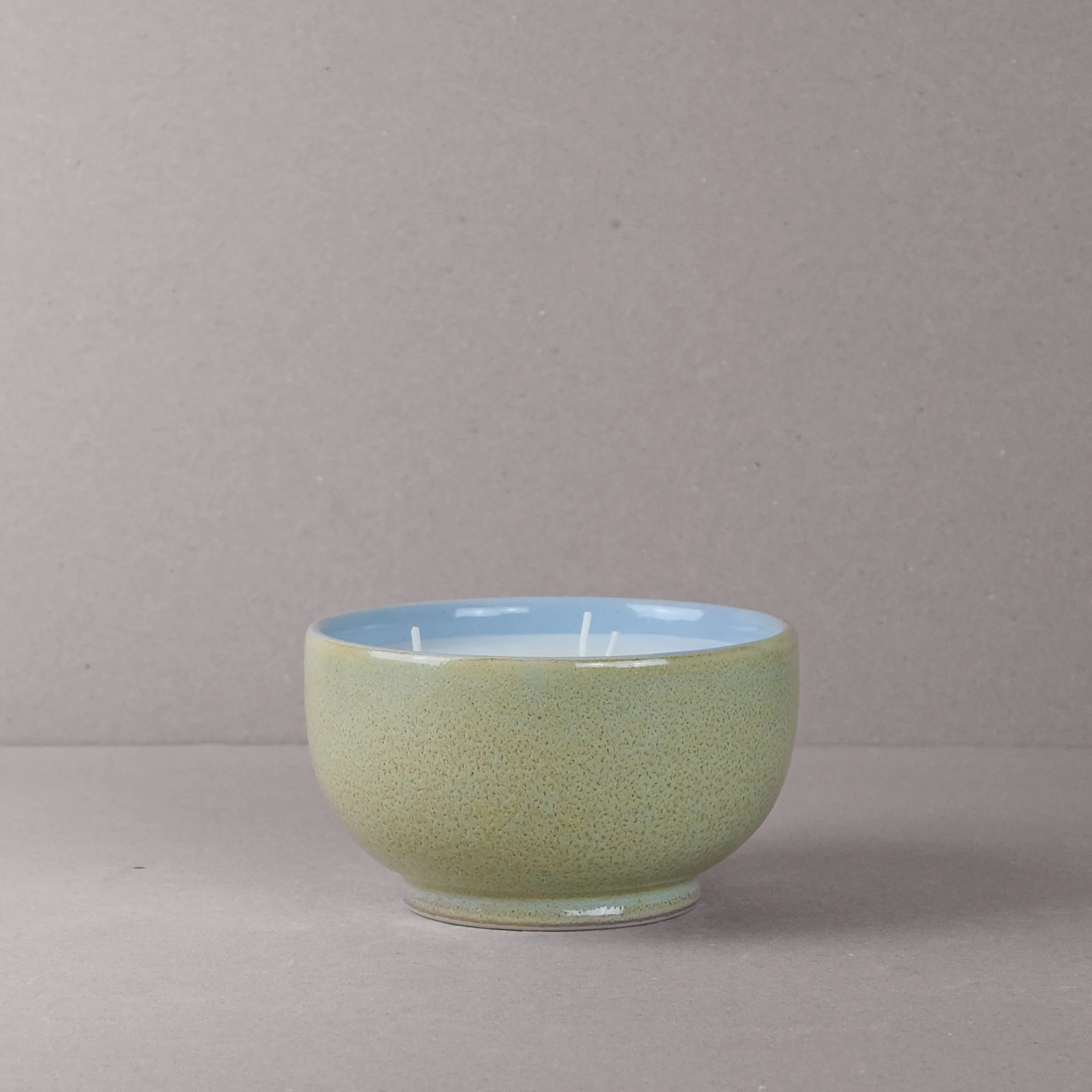 Teal Large Candle Bowl - Image 2